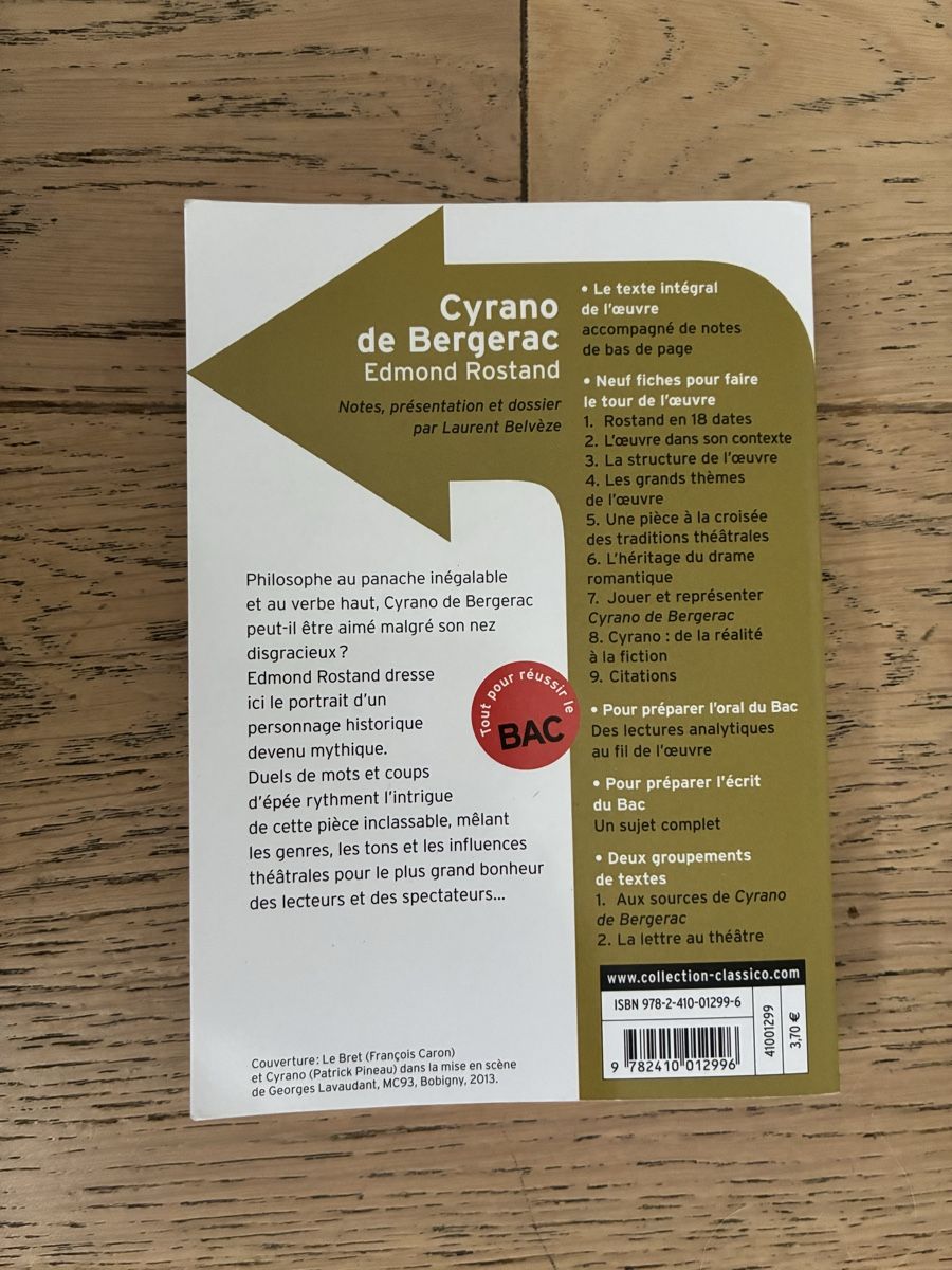 Libri: Cyrano de Bergerac, de Edmond Rostand – Usato da Bulle venduto da ste_t2ng 2