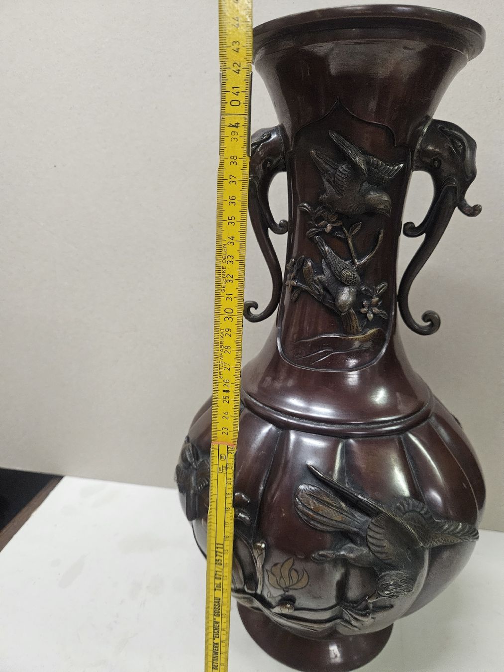 Skulpturen & Statuen: bronze vase skulptur antik – Gebraucht aus Schwellbrunn von Jaguarpanter 4