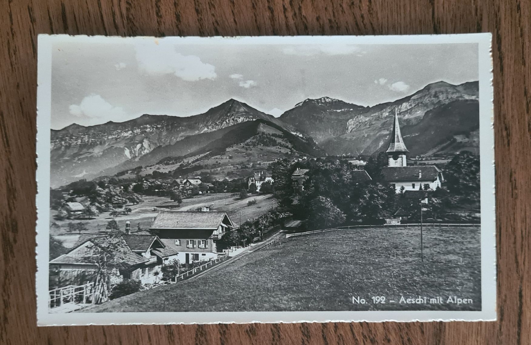 Ansichtskarten: Abschied mit Alpen 1941 – Gebraucht aus Ebikon von Donar50