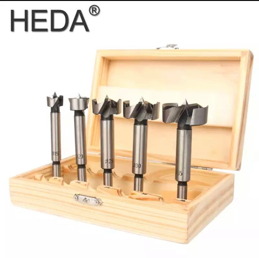 Tutti gli attrezzi: Bohrer Werkzeug Set mit Holzkoffer 5.Pcs – Nuovo e nell'imballaggio originale da Seon venduto da Aaargauer01