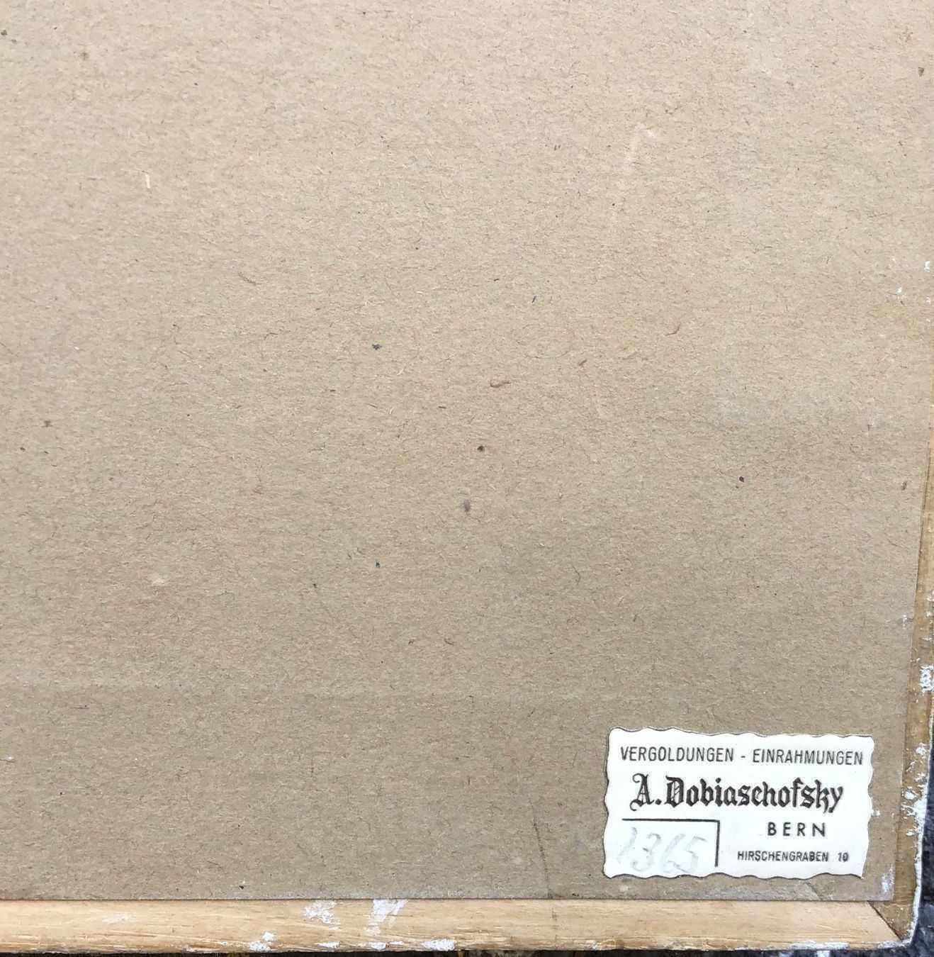Dipinti: Hans Reuteler / Bern / Original – Usato da Wilchingen venduto da beamega 2