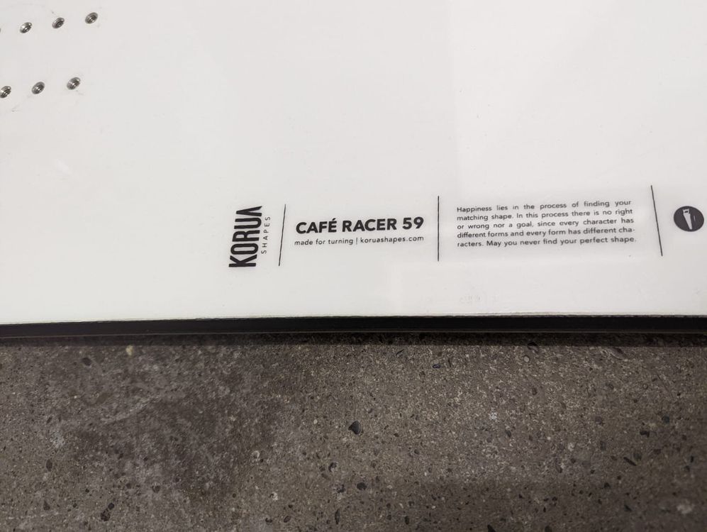 Snowboard Korua Shapes Café Racer 159 Kaufen auf Ricardo