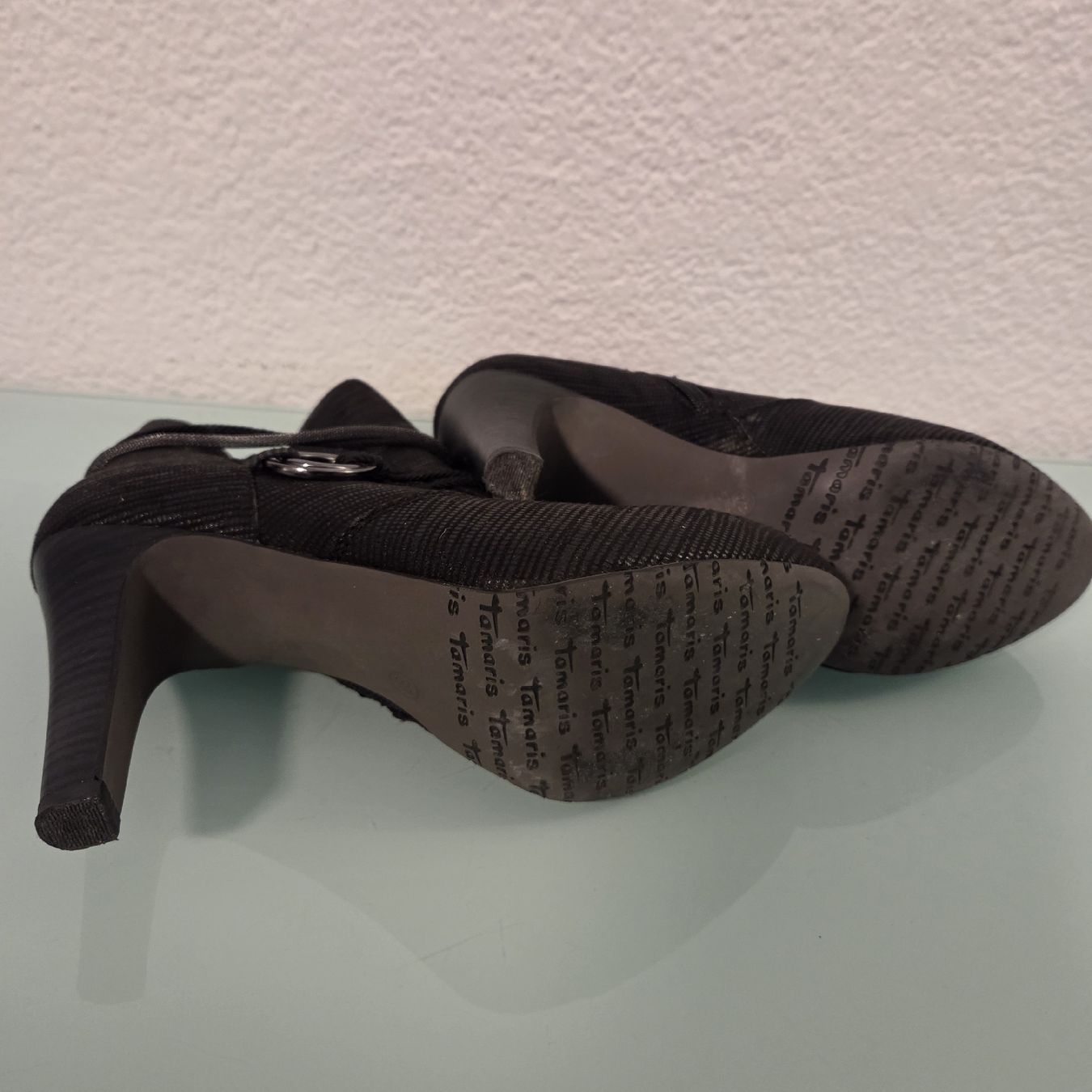 Tamaris Scarpe da donna: Bottines Tamaris Noires Élégantes - Taille 37 – Nuovo (secondo la descrizione) da Monthey venduto da Bubuline 1