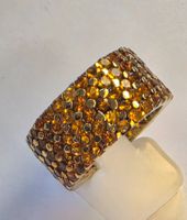 Ring mit gelben Safiren 58