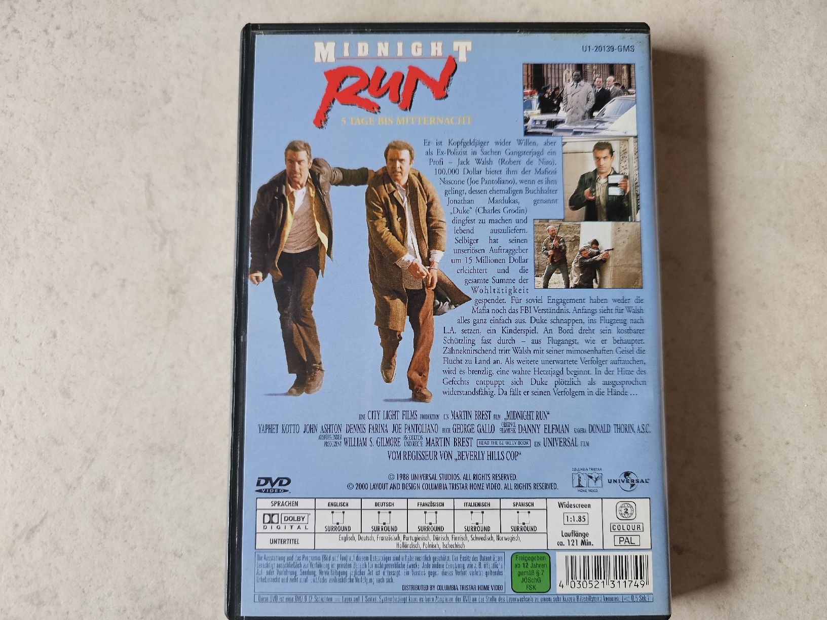 Tutti i DVDs: Midnight Run  -  5 Tage bis Mitternacht – Usato da Schneisingen venduto da backstore24 1
