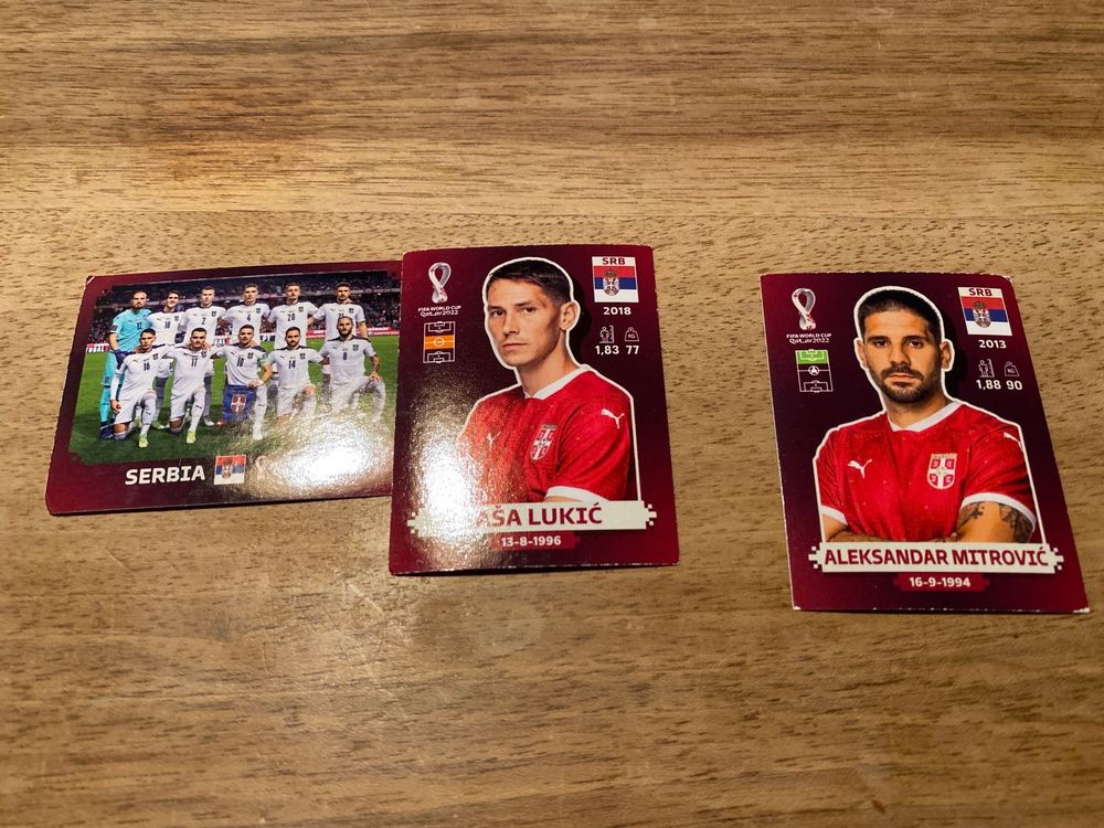 WM 2022 Panini SRB | Kaufen Auf Ricardo