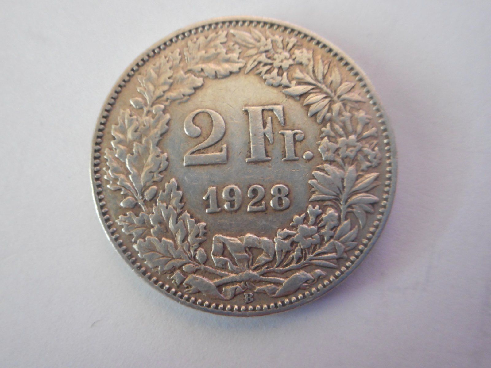 Toutes les monnaies: 2 Fr. 1928 silber – D'occasion à Kriegstetten par pizlad2010