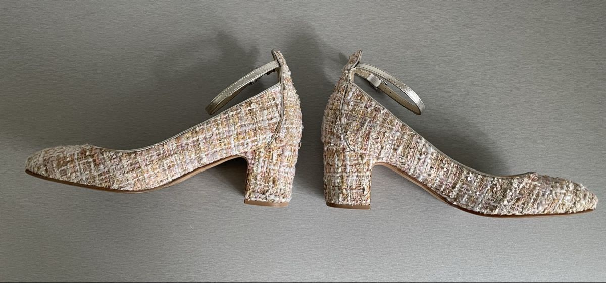 Navyboot Scarpe da donna: Boucle Stoff Navyboot Schuhe, Gr. 37 – Usato da St. Moritz venduto da cri_h9tt 5