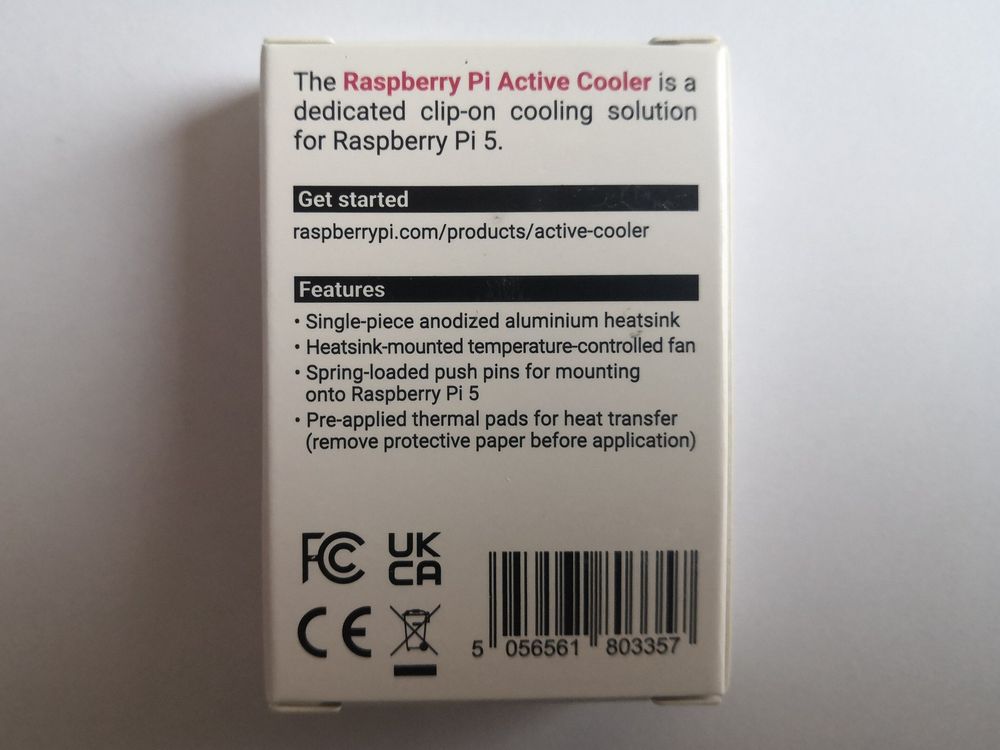 Raspberry Pi 5 Active Cooler (Neu und originalverpackt) in Veltheim AG ...