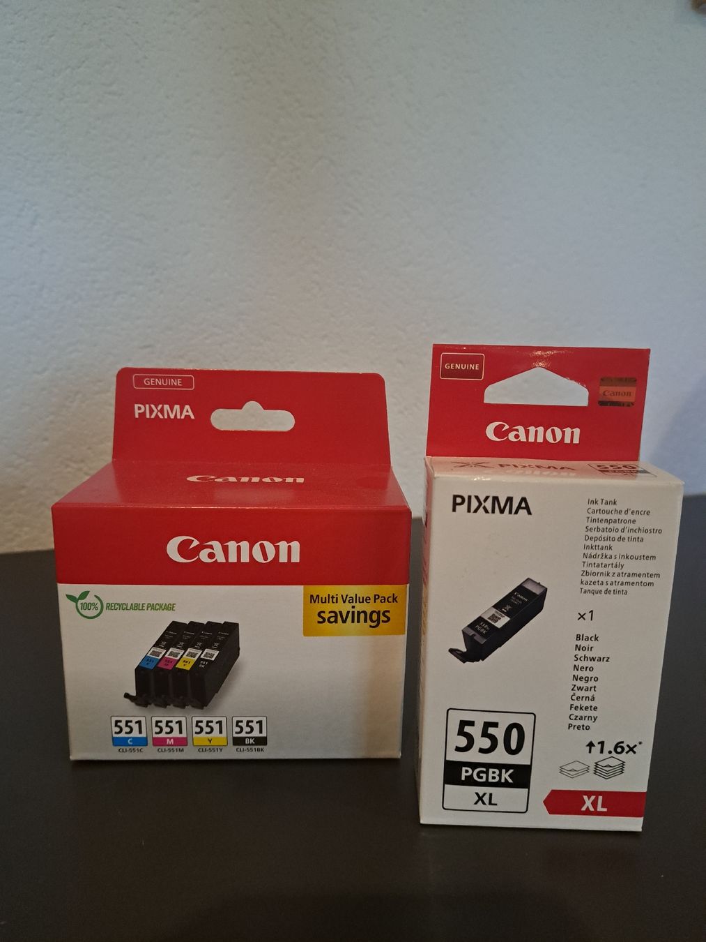 Canon Cartucce per stampanti & toner: Tintenpatronen Canon – Nuovo e nell'imballaggio originale da Rieden SG venduto da Sirene6