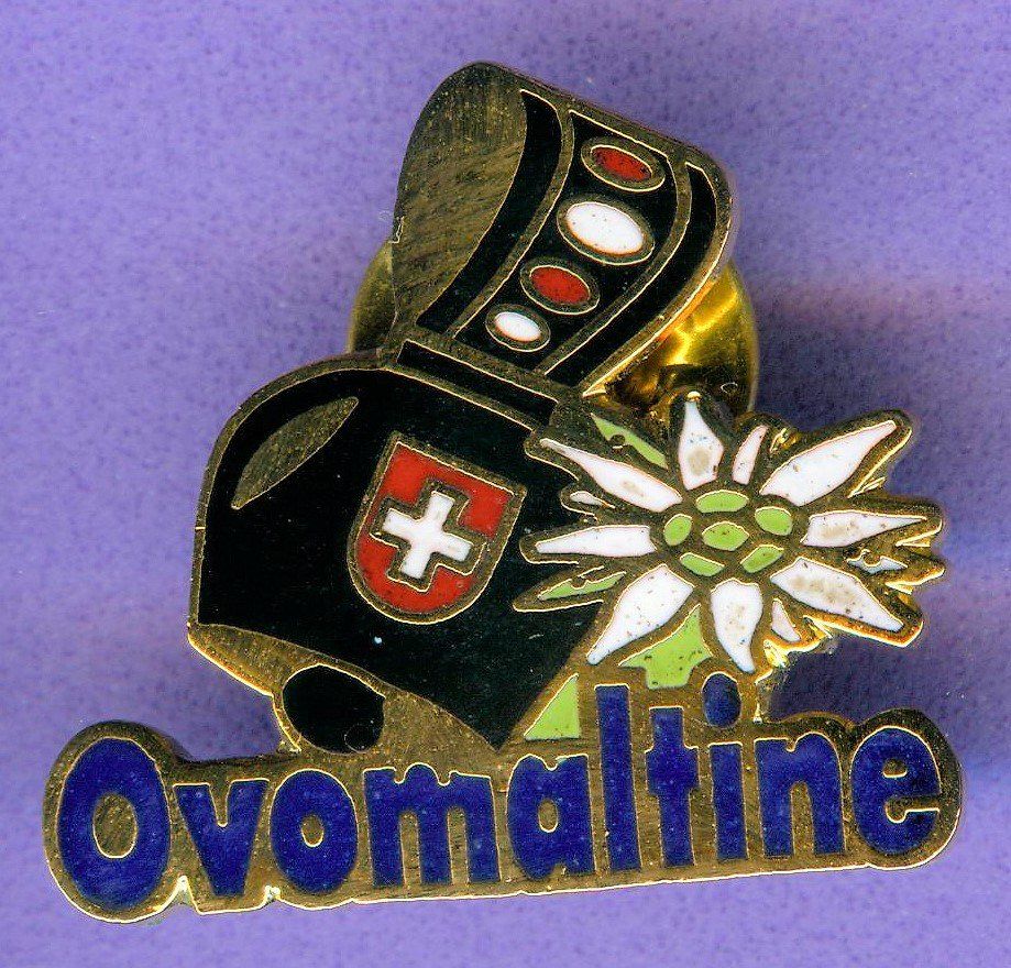 Ovomaltine Placchette & Badge: Ovomaltine  KUHGLOCKE – Usato da Winterthur venduto da Sammleroase