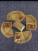 Goldene Pokerkarten