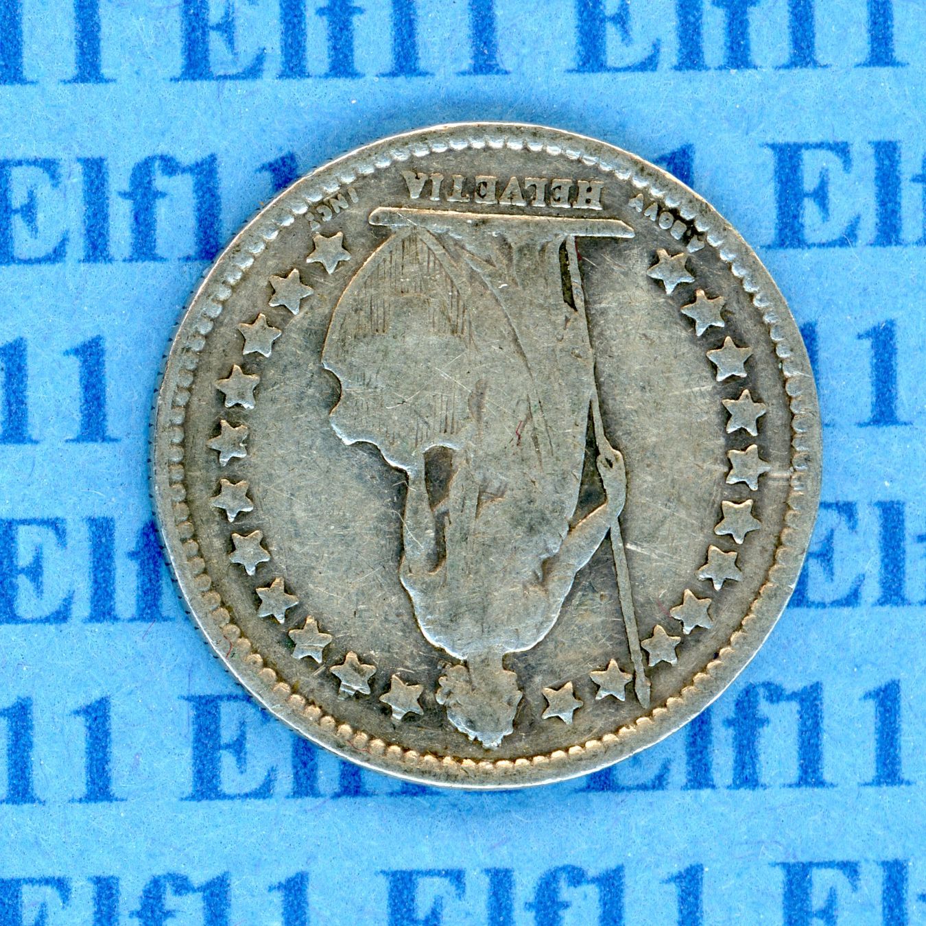 Tutti le monete: CHF___0.50 1916 -ss 50 Rappen – Usato da Widnau venduto da Elf11 1