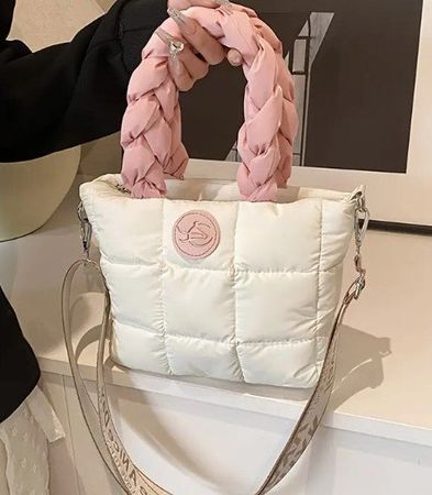 ⚜️ Luxory Bag - eierschalen/rosa - NEU!