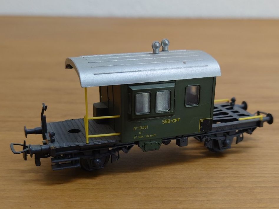 Modellini di ferrovie: SBB Sputnik H0, diverse Beschädigungen – Usato da Luzern venduto da MR1973 2