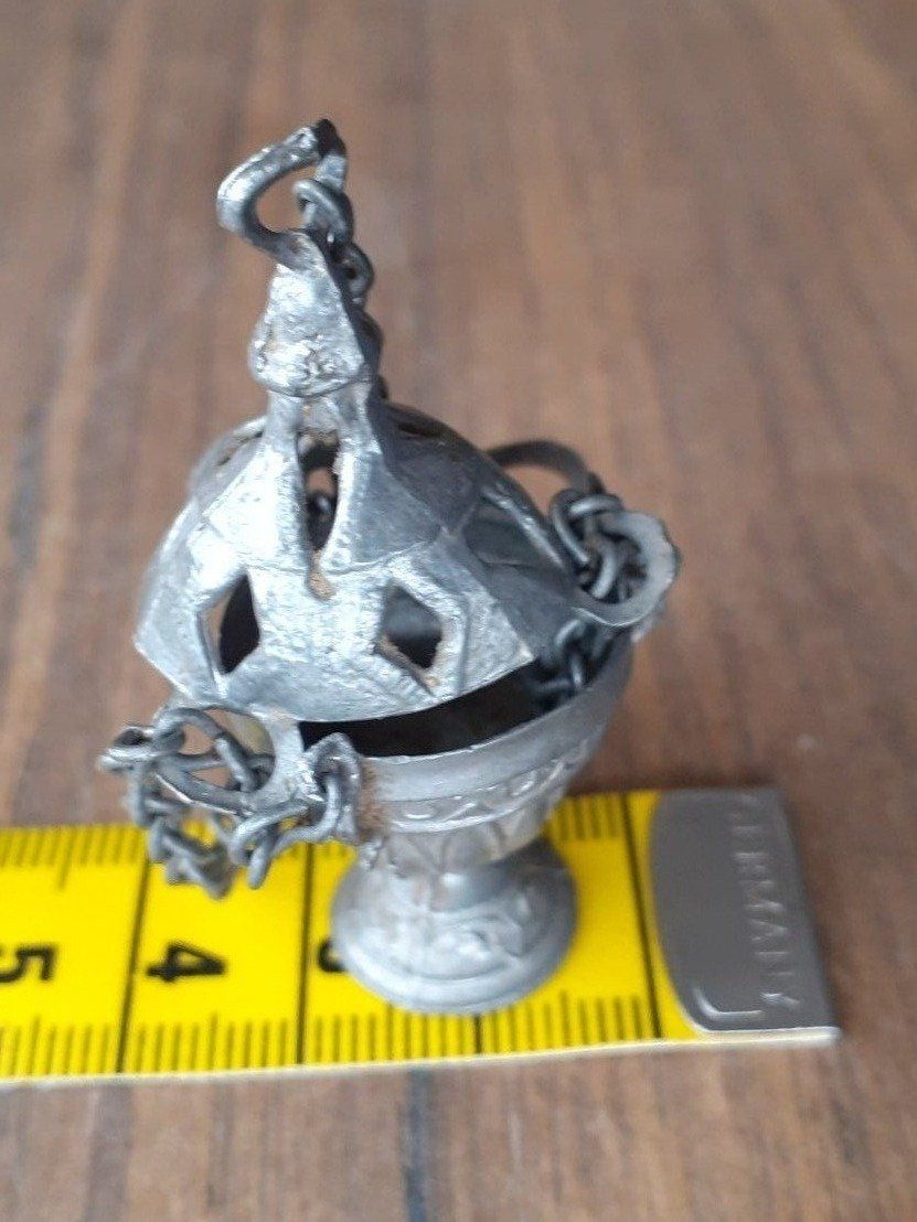 Statuette: Weihrauchfass sakral Miniatur antik – Usato da Mörschwil venduto da antiksalon 8
