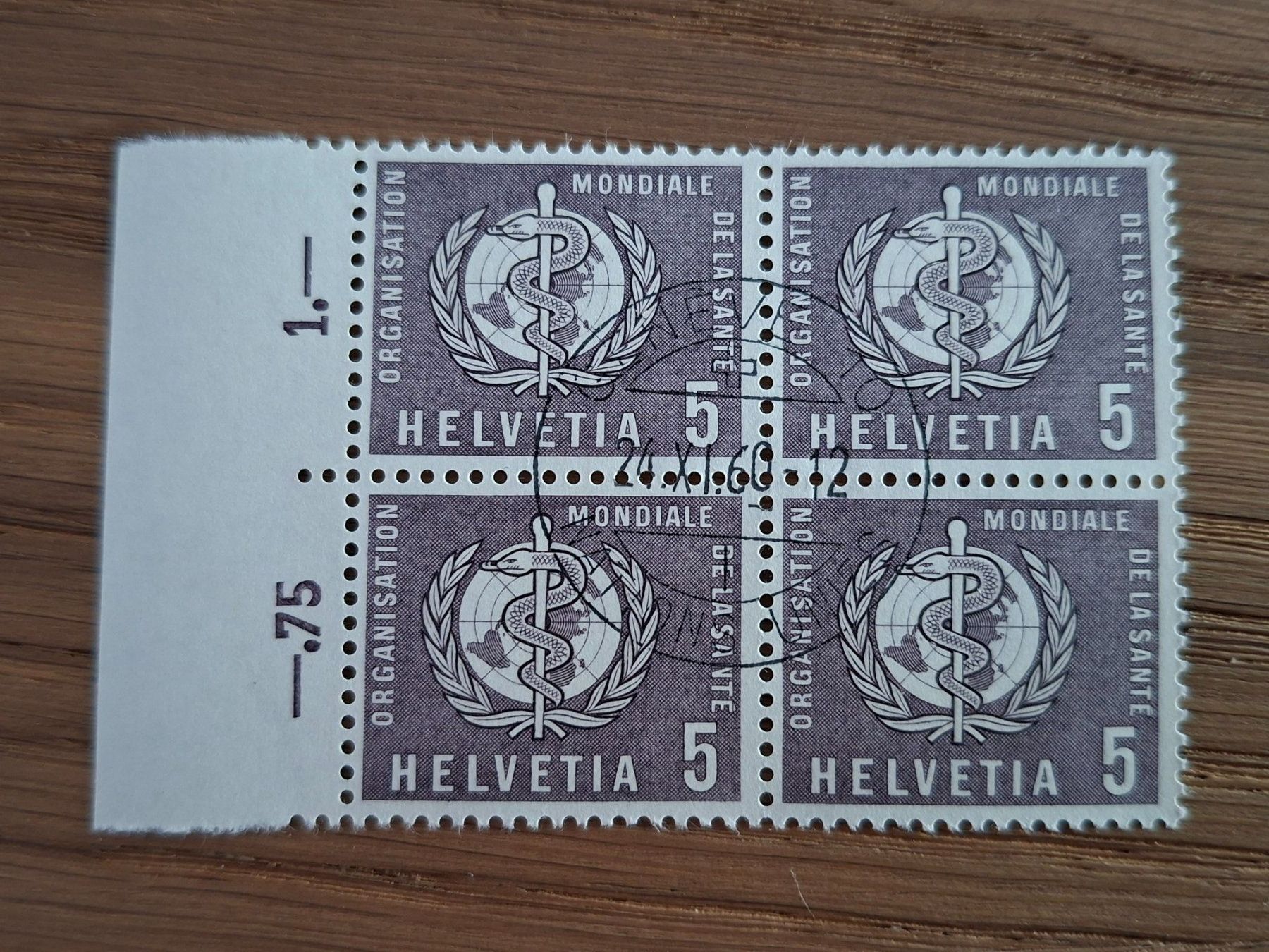 Tutti i francobolli: Dienstmarken: 4er Blocks: OMS – Nuovo (secondo la descrizione) da Hinterkappelen venduto da 1399 2