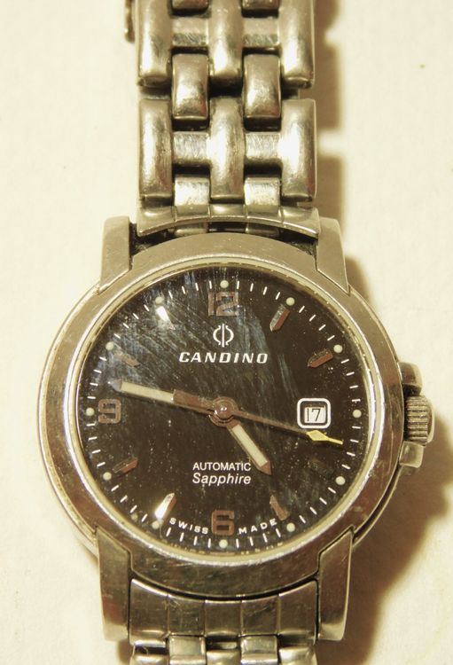 Vintage CANDINO AUTOMATIC Sapphire Herrenuhr | Kaufen auf Ricardo