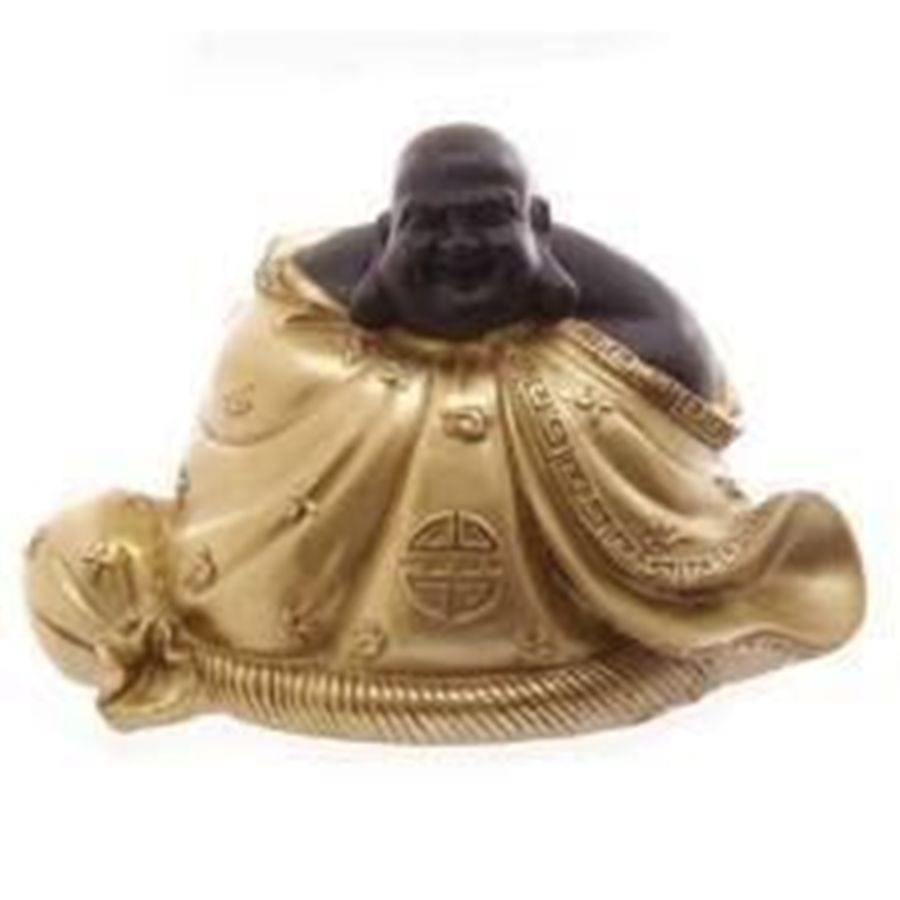 Statuette: CHIN. BUDDHA MIT ROBE - GOLD & BRAUN – Nuovo (secondo la descrizione) da Rupperswil venduto da big-one-sale
