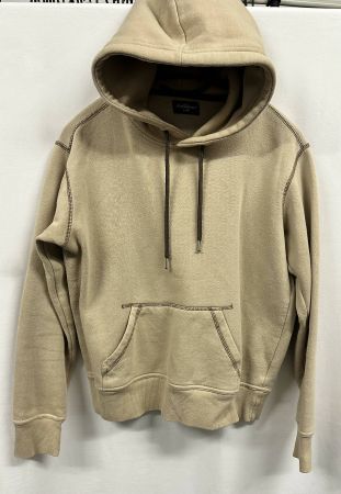 Kapuzen Pullover Sweatshirt beige Gr. S