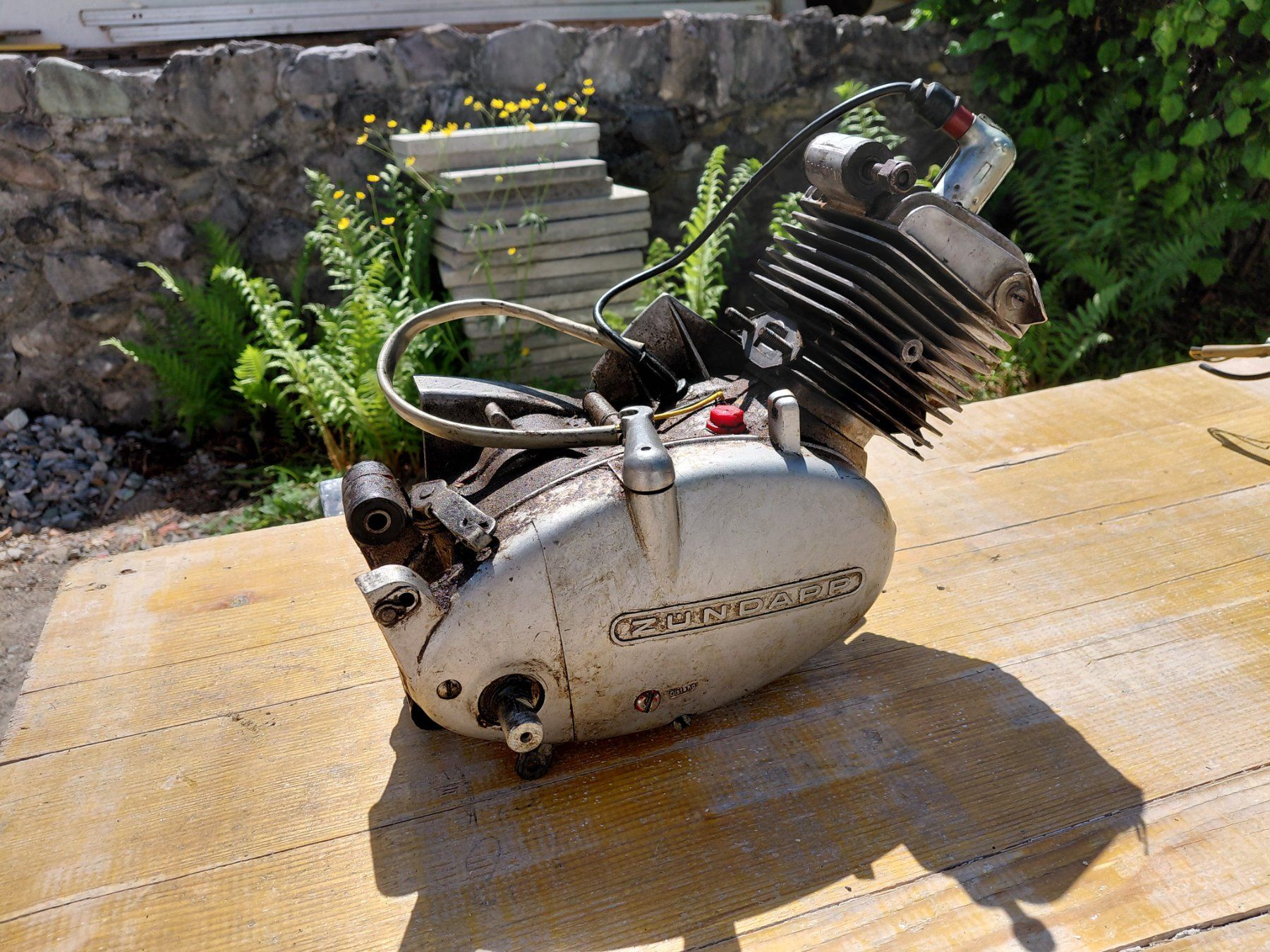 Zündapp Motori: 2 Motoren Zündapp (vermutlich Modell Bergsteiger) – Usato da Laax GR venduto da Seebenalp 4