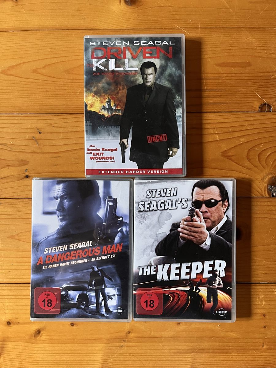 Tutti i DVDs: Actionfilme DVD Steven Seagal – Usato da Maienfeld venduto da DivicoHelveticus