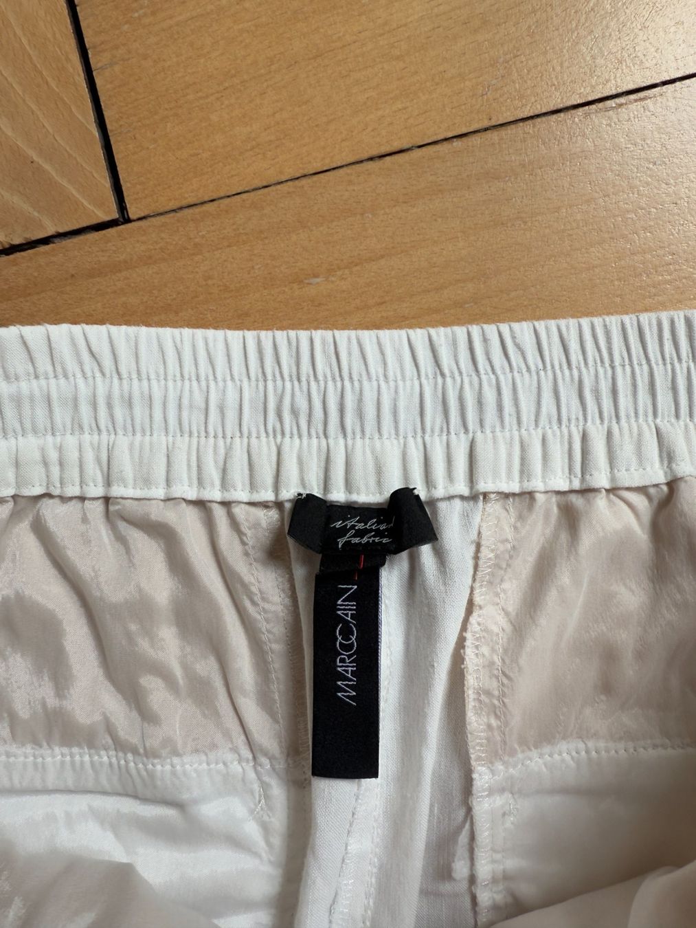 Marc Cain Pantalons: MARC CAIN - Leinenhose weiss 38 – D'occasion à Zürich par Diazaio 2