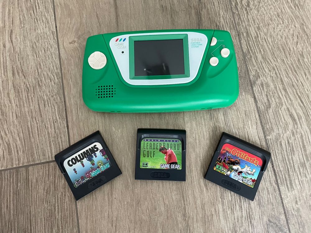 Sega Game Gear / LCD Display / USBC / 2 Akkus / 3 Games Kaufen auf