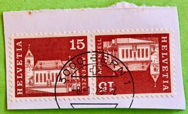 Nr.K 52 Baudenkmäler,neue Bildmotive  GESTEMPELT  BERN(5)