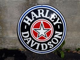Emailschild Harley Davidson
