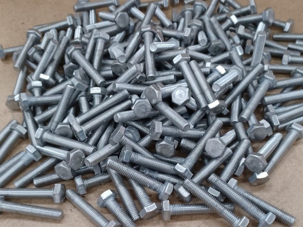 25 Stück Massive Messing Sechskantschrauben 1/4-20 X 3-1/2 Zoll – Fastenere Grade 360