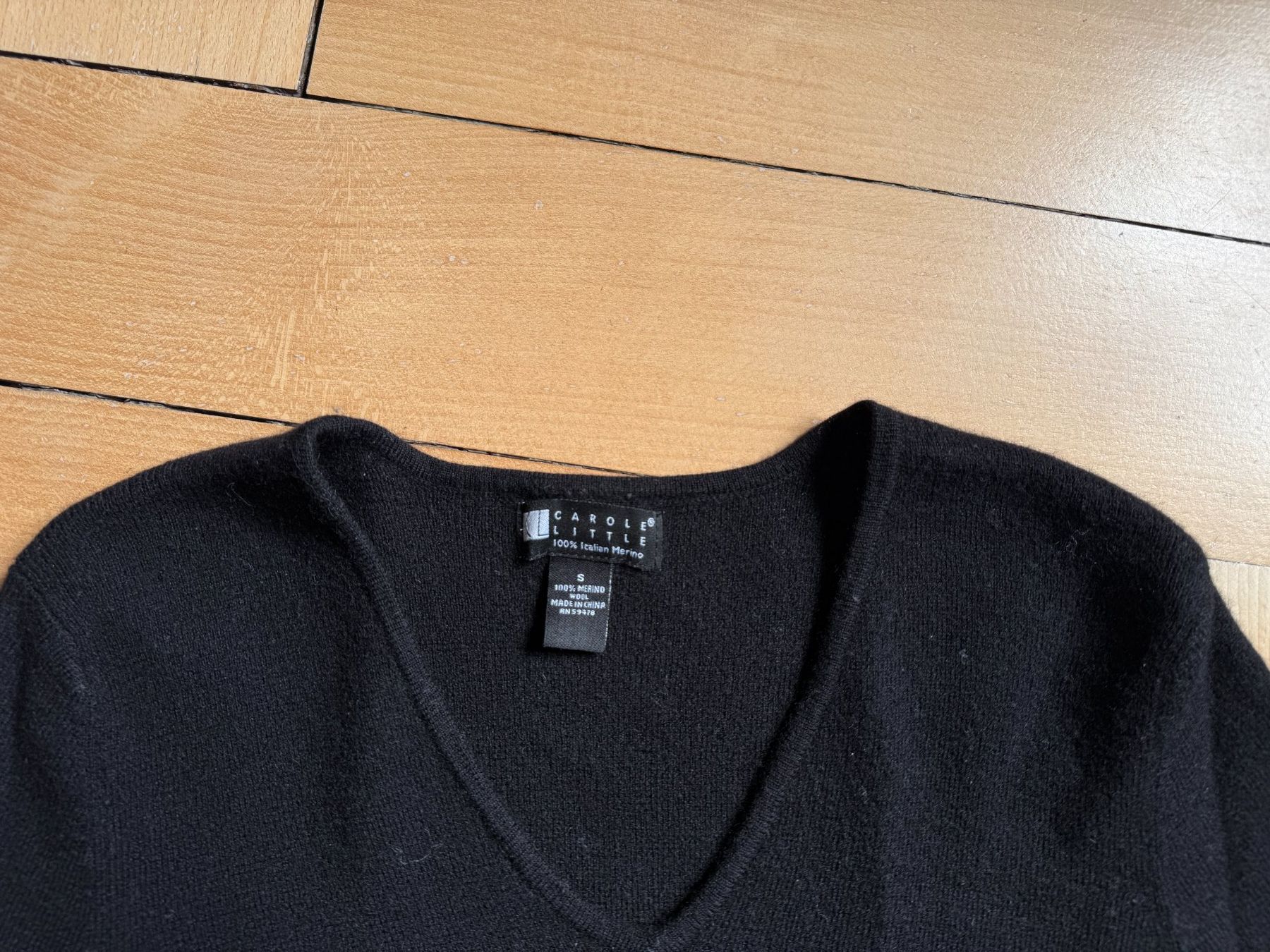 Maglioni & Felpe: CAROLE LITTLE - Merinowolle Pullover schwarz S – Usato da Zürich venduto da Diazaio 3