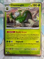 Pokémon TCG – Chesnaught Holo (CRI007) Chaos Rising