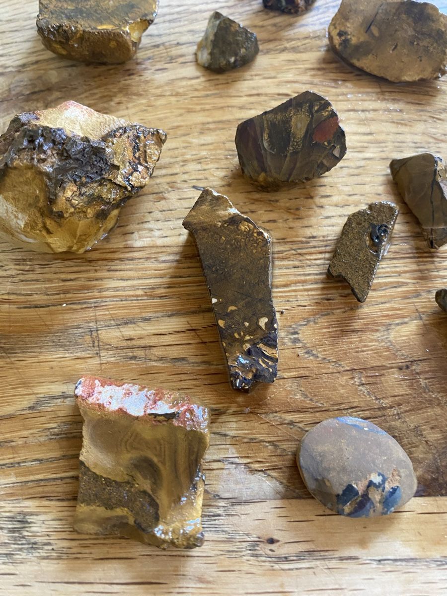 Edelsteine: 18 Boulder Rohopale  – Gebraucht aus Flawil von Naphtali 2