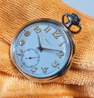 Zenith Taschenuhr, Silber, Handaufzug, Zustand gut.