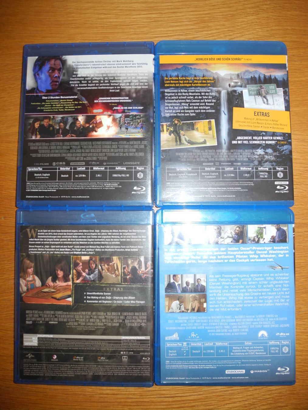 Tutti i DVDs: Blu Ray Sammlung – Usato da Madiswil venduto da miglan 1