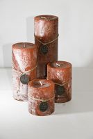 4er Kerzen-Set "Zimt"