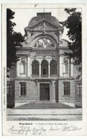 NEUCHÂTEL Le fronton du Musée Beaux-Arts