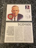 Numisbrief Kurt Schumacher