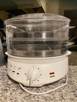 Novis Steamer, Dampfgarer mit 3 Einsätze, Top Zustand!
