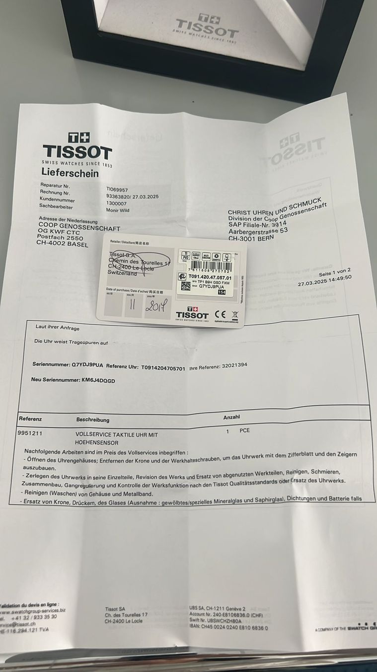 Tissot Uhren: Tissot T-Touch Expert Solar NEU & OV – Neu und originalverpackt aus Steffisburg von nico232323 3