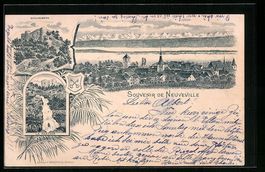 Litho Neuveville, Schlossberg, Gesamtans