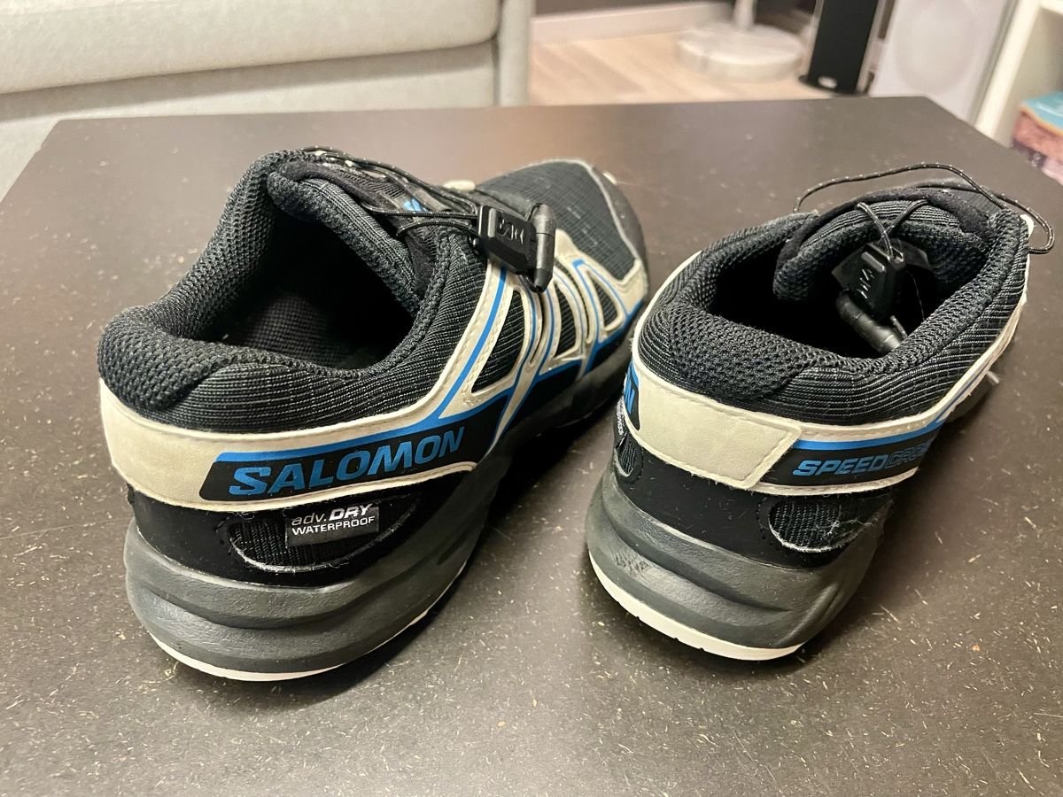 Salomon Scarpe per ragazzi: Trekkingschuh von Salomon, Grösse 35 – Usato da Goldswil venduto da stev01 1