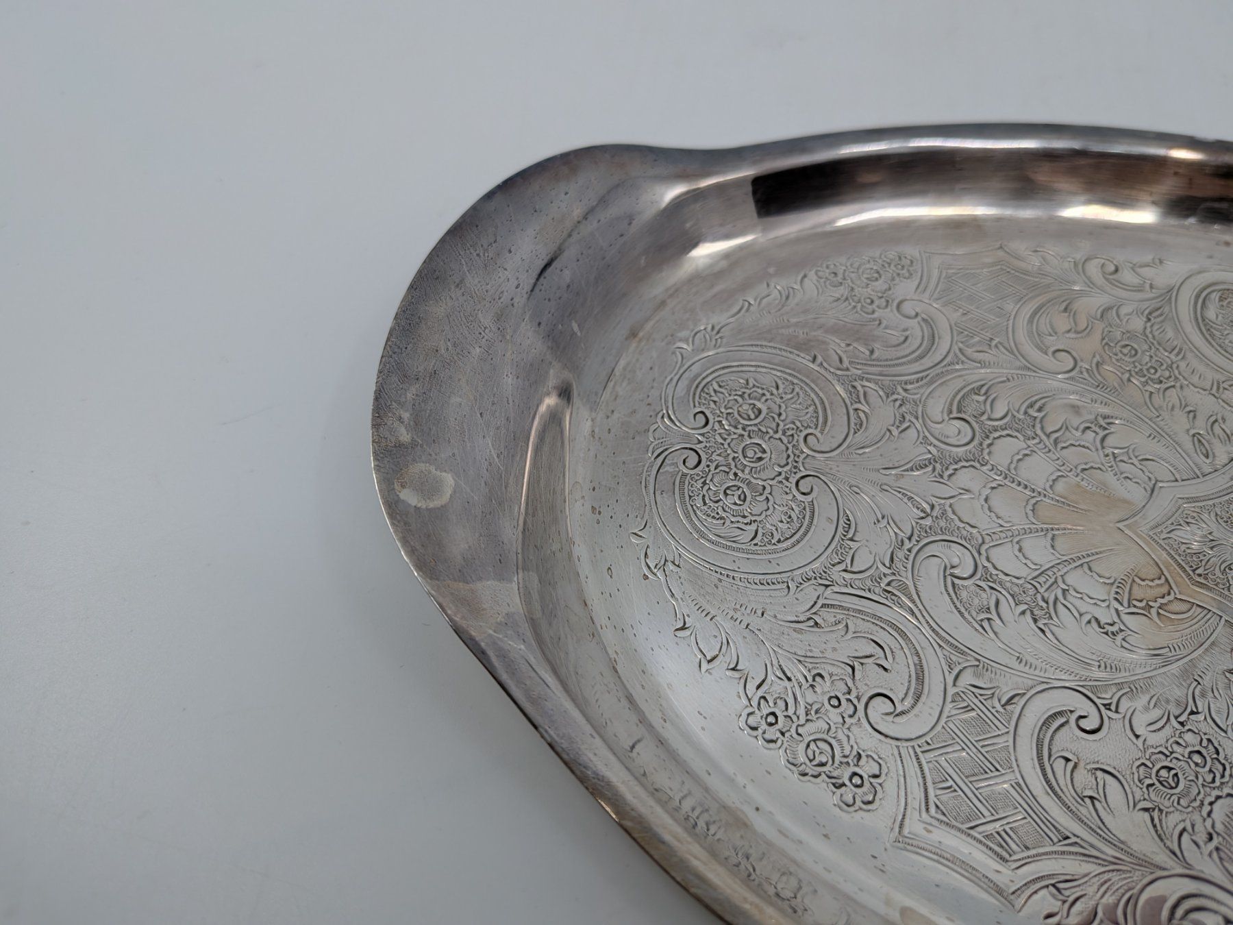 Plateaux: Barker Ellis Made in England versilberte Platte – D'occasion à Emmen par magelan 2