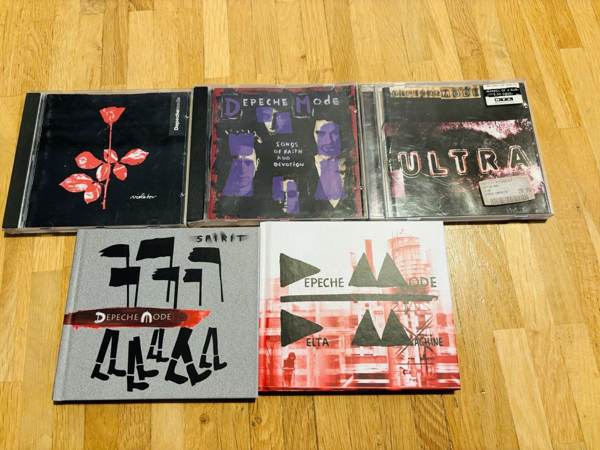 7x CD Depeche Mode Delta Maschine Spirit Violator Ultra (Gebraucht) in ...