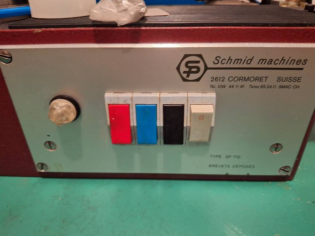 Tutte le macchine: Machine de tampographie Schmid SP 710 ? Semi-automatique – Usato da Le Sentier venduto da shuck 3