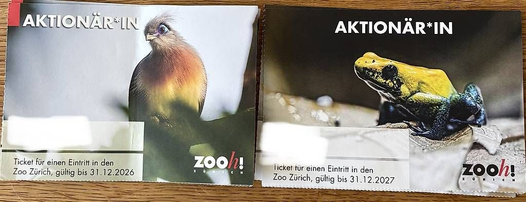 Buoni: Zoo Zürich Eintritte – Nuovo (secondo la descrizione) da Zürich venduto da Salamisauce