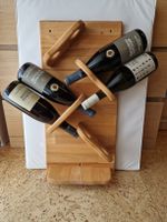 Stylisches Weinregal zur Wandmontage