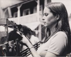 GERALDINE CHAPLIN, Original Vintage Photo RAR