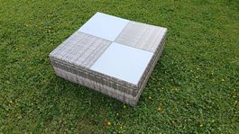 Couchtisch / Gartentisch zu Rattanlounge